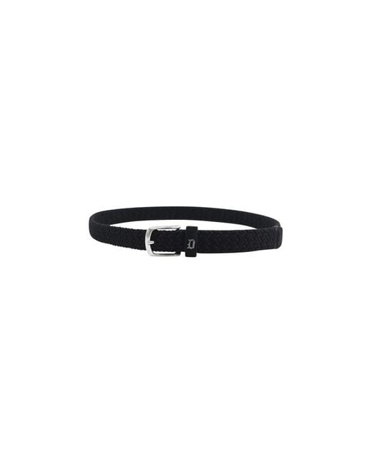 Dondup Black Belts for men