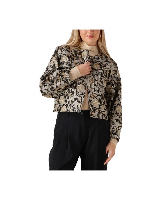 Summum Jacket Bomber Jacquard in het Black