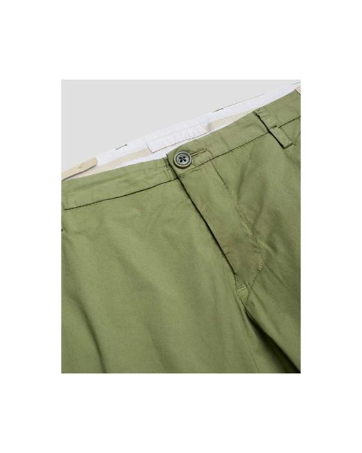 AT.P.CO Broeken ,Groen ,Katoen Groene Katoenen Chino Broek in het Green voor heren