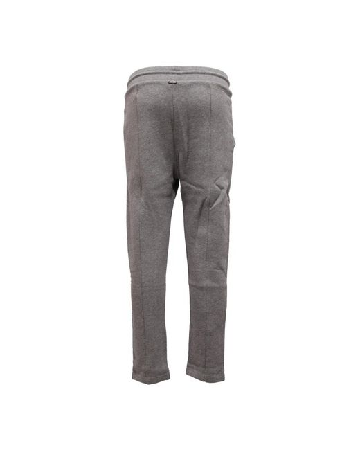 Woolrich Broeken ,Grijs ,Comfort Fleece Sweatpant Grijs in het Gray