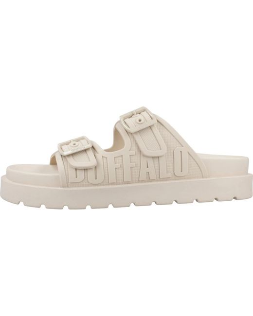 Sliders Buffalo de color Natural
