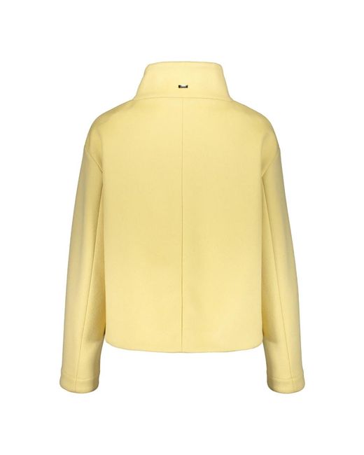 Herno Jassen ,Geel ,Wol Lightweight Jacket in het Yellow