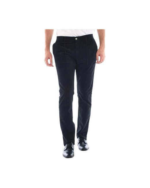 Daniele Alessandrini Blue Chinos for men