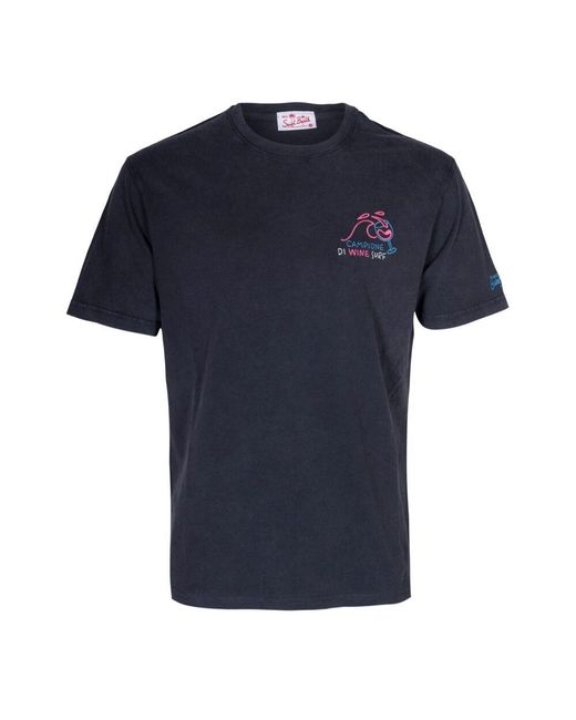 Mc2 Saint Barth Blue T-Shirts for men