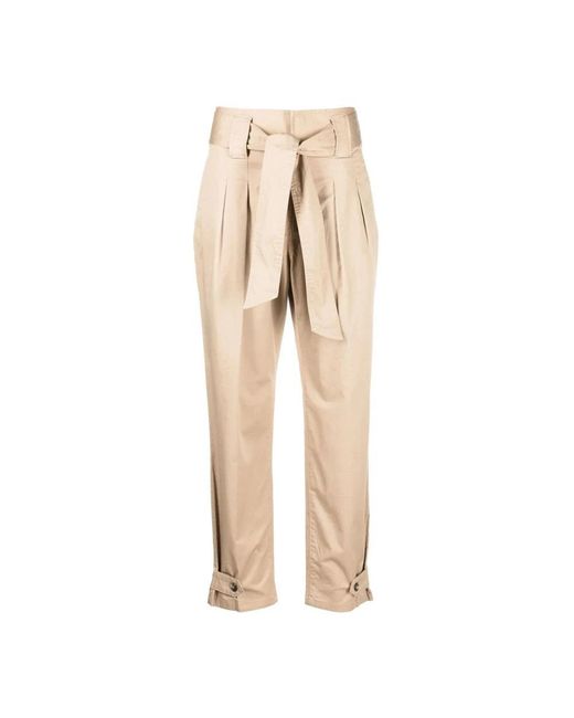 Ralph Lauren Natural Cropped Trousers