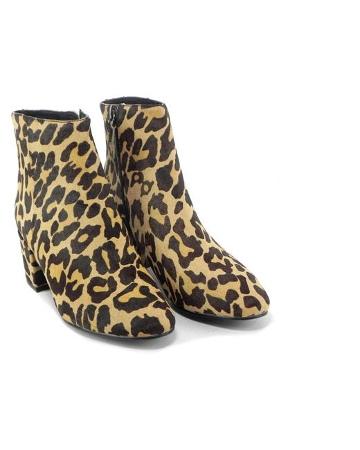Bibi Lou Brown Ankle Boots