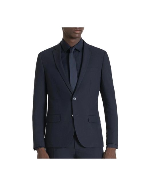 Antony Morato Blue Blazers for men