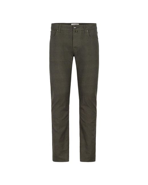 Jacob Cohen Gray Slim-Fit Trousers for men