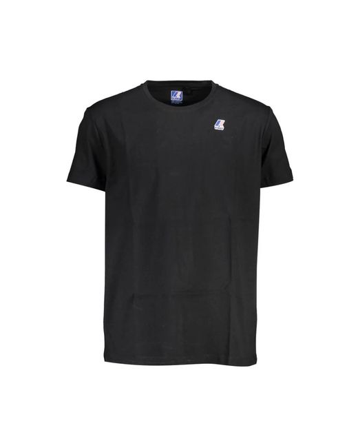 T-Shirts di K-Way in Black da Uomo