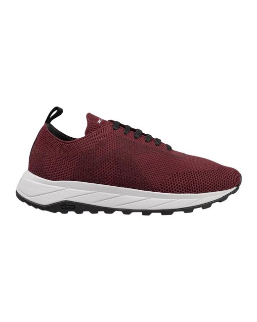Kiton Red Sneakers for men