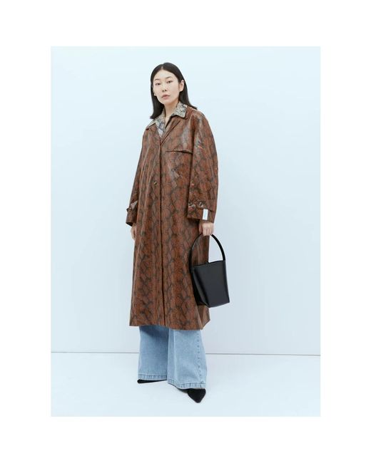 Coats > single-breasted coats ROKH en coloris Brown