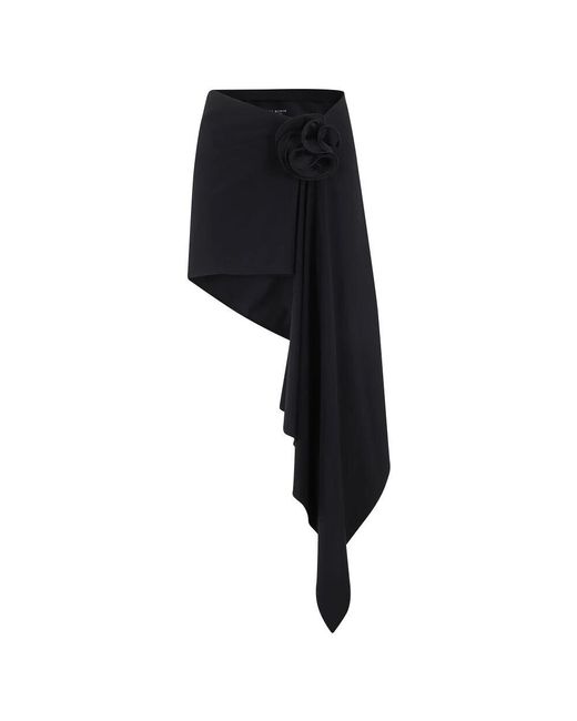Magda Butrym Black Kurzer Rock