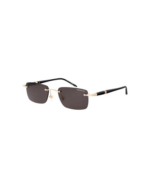 Montblanc Brown Sunglasses for men