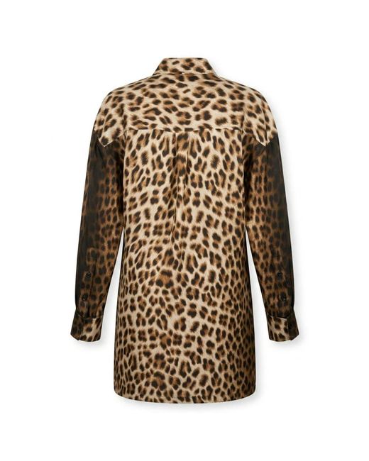 Sportmax Brown Shirt Dresses