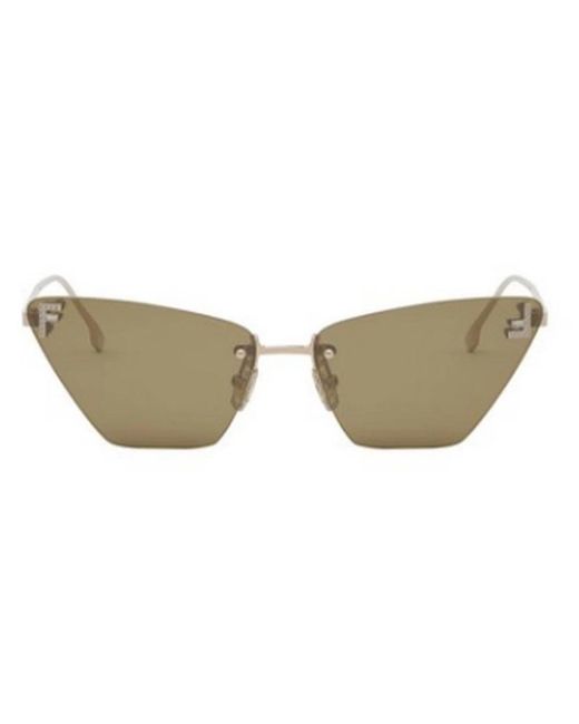 Fendi Metallic Sunglasses
