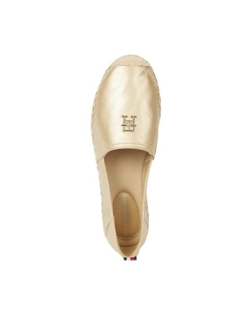 Espadrilles Tommy Hilfiger de color Natural