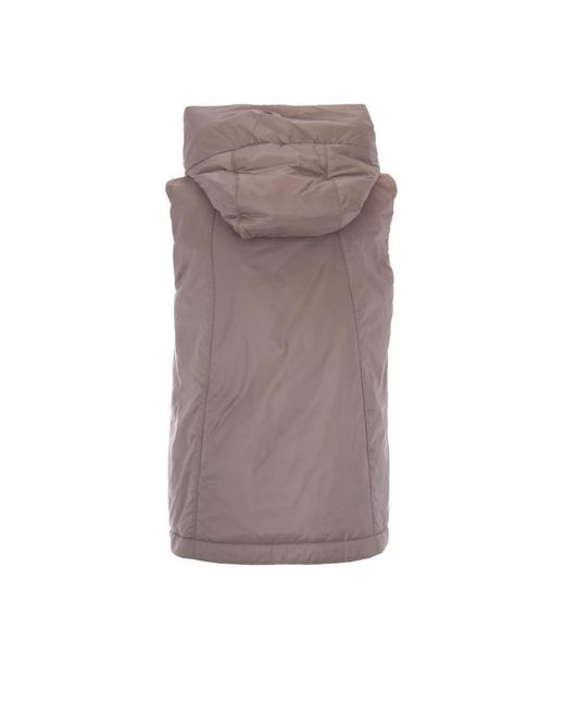 Weekend by Maxmara Brown Waistcoats