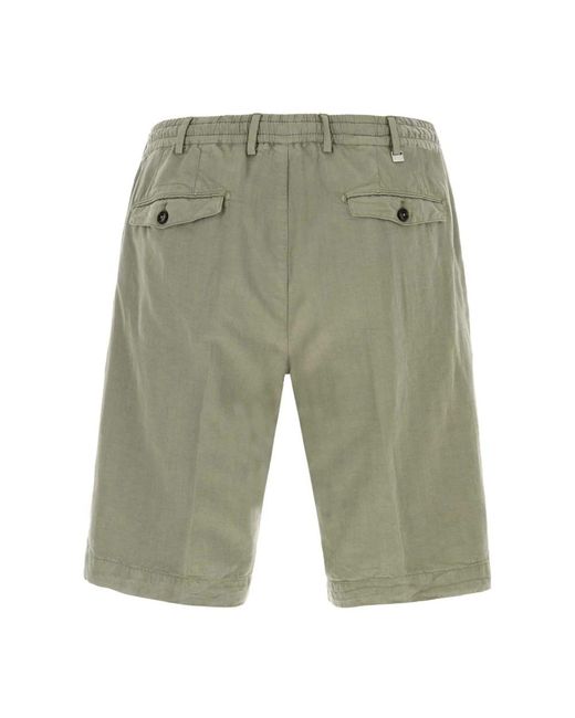 PT Torino Green Casual Shorts for men