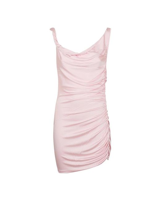 ANDAMANE Pink Short Dresses
