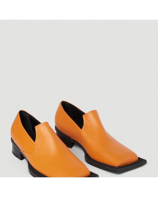 Ninamounah Orange Loafers for men