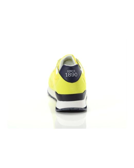 U.S. POLO ASSN. Gelbe print slip-on sneakers in Yellow für Herren