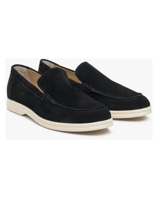 ESTRO Black Loafers