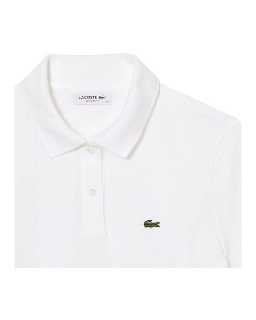 Lacoste White Polo Shirts