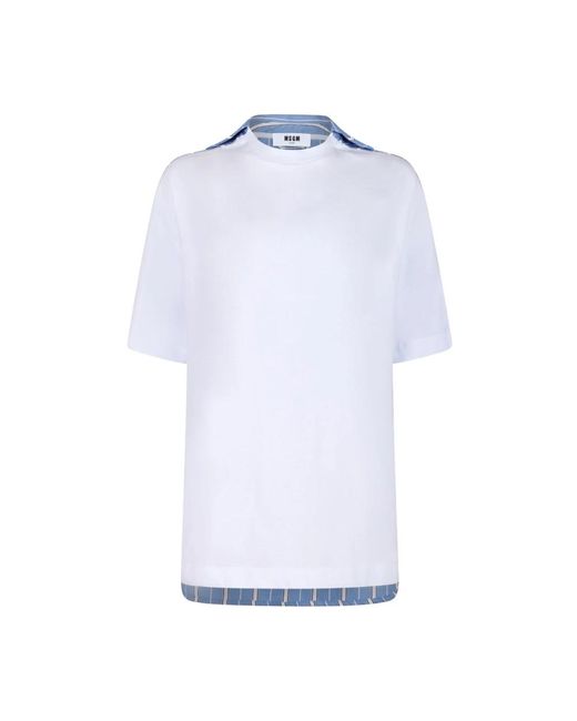T-Shirts di MSGM in White
