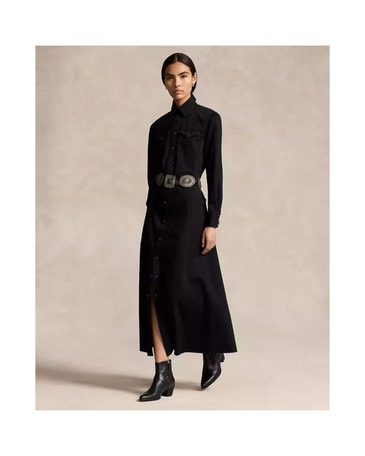 Ralph Lauren Black Shirt Dresses