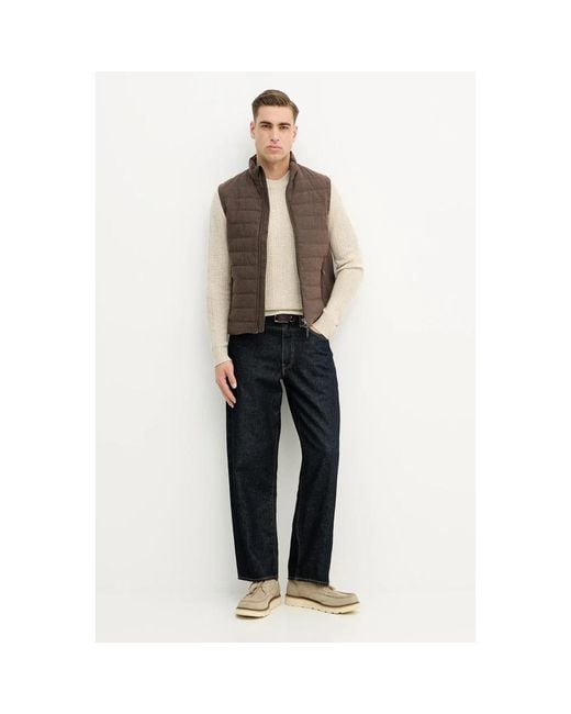 Vests di Hackett in Brown da Uomo