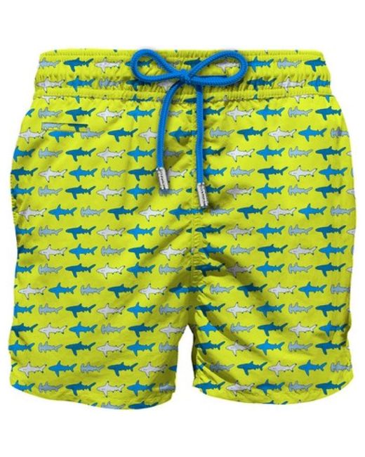 Mc2 Saint Barth Green Beachwear for men