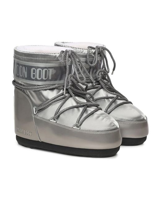 Moon Boot Gray Winter Boots