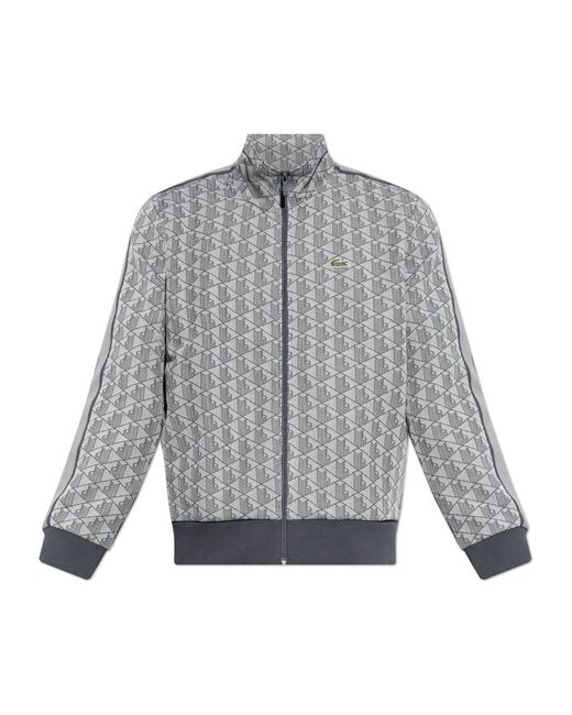 Lacoste Gray Zip-Throughs for men