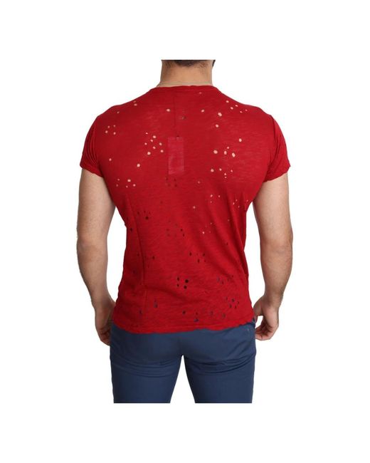 Guess Red T-Shirts for men