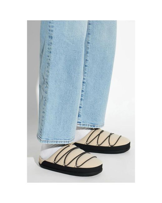 Moon Boot Black Mb Soft Slipper