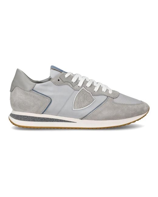 Philippe Model Gray Sneakers for men