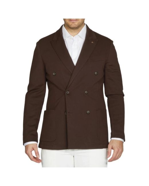 AT.P.CO Jassen ,Bruin ,Blazer in het Brown voor heren