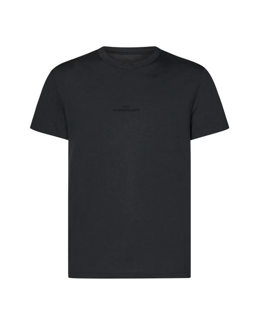 Maison Margiela Black T-Shirts for men