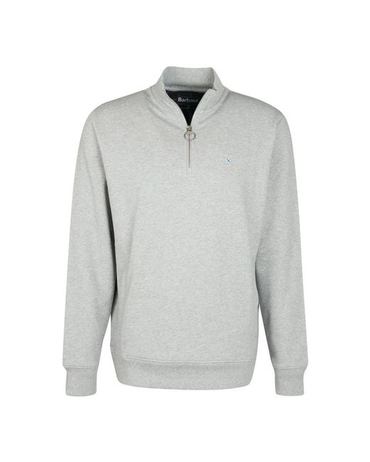 Barbour Gray Sweatshirts for men