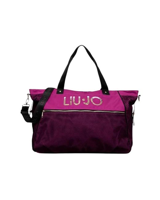 Liu Jo Purple Tote Bags