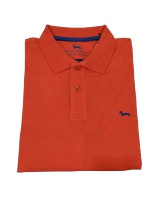 Harmont & Blaine Red Polo Shirts for men