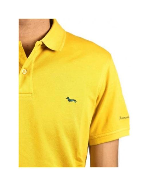 Harmont & Blaine Yellow Polo Shirts for men