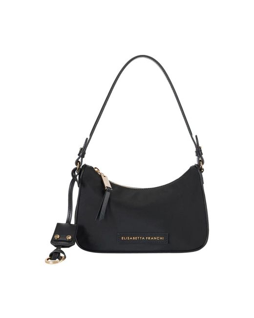 Elisabetta Franchi Black Shoulder Bags