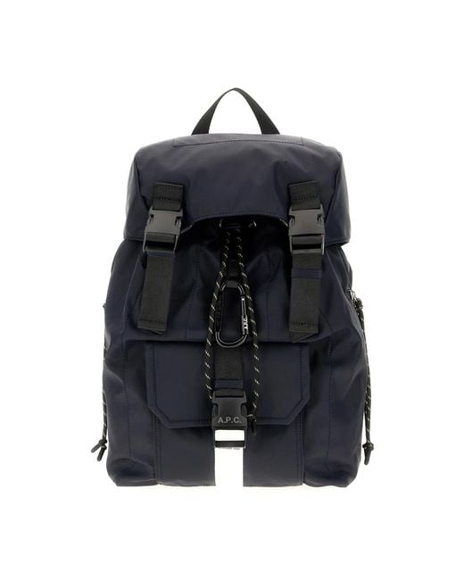A.P.C. Black Backpacks for men