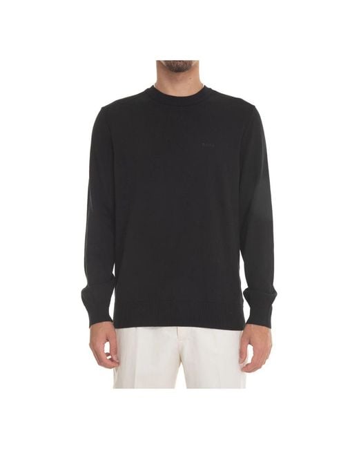 Boss Black Round-Neck Knitwear for men