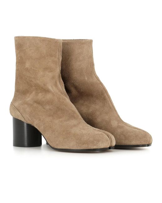Maison Margiela Brown Heeled Boots