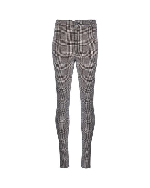 Saint Laurent Gray Skinny Trousers