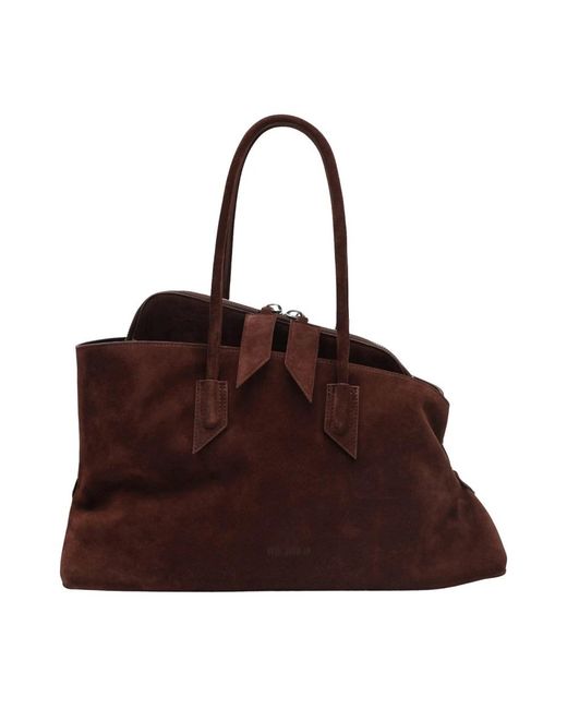 The Attico Brown Shopping Bags