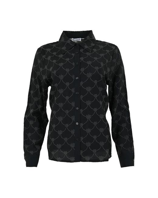 Maicazz Black Parvin Blouse