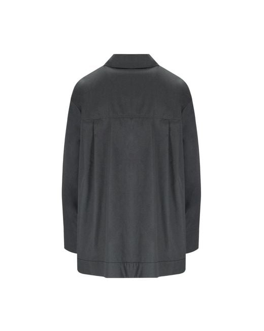 Max Mara Gray Blouses